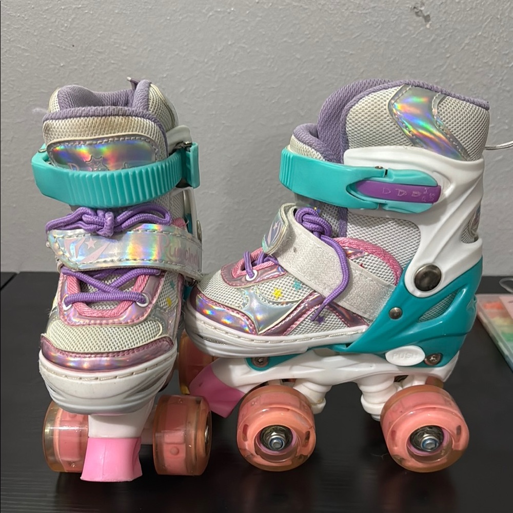 Colorful Kids Roller Skates